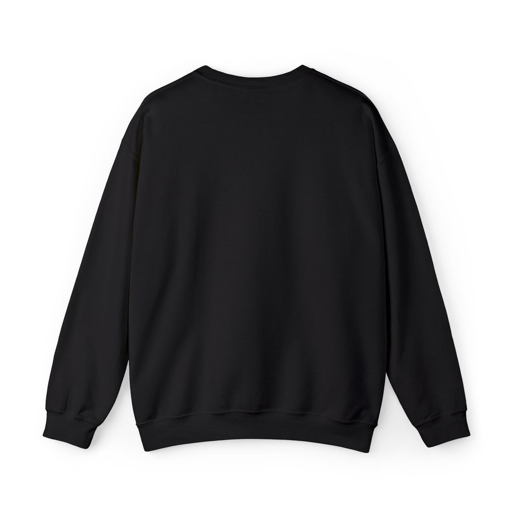 Crewneck Sweatshirt — Tiny Golden Crest Chest Patch