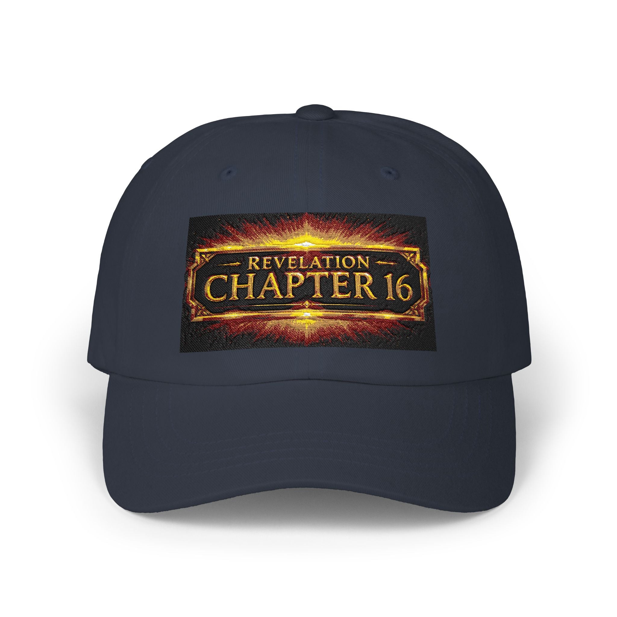 Revelation Chapter 16 Embroidered Dad Cap