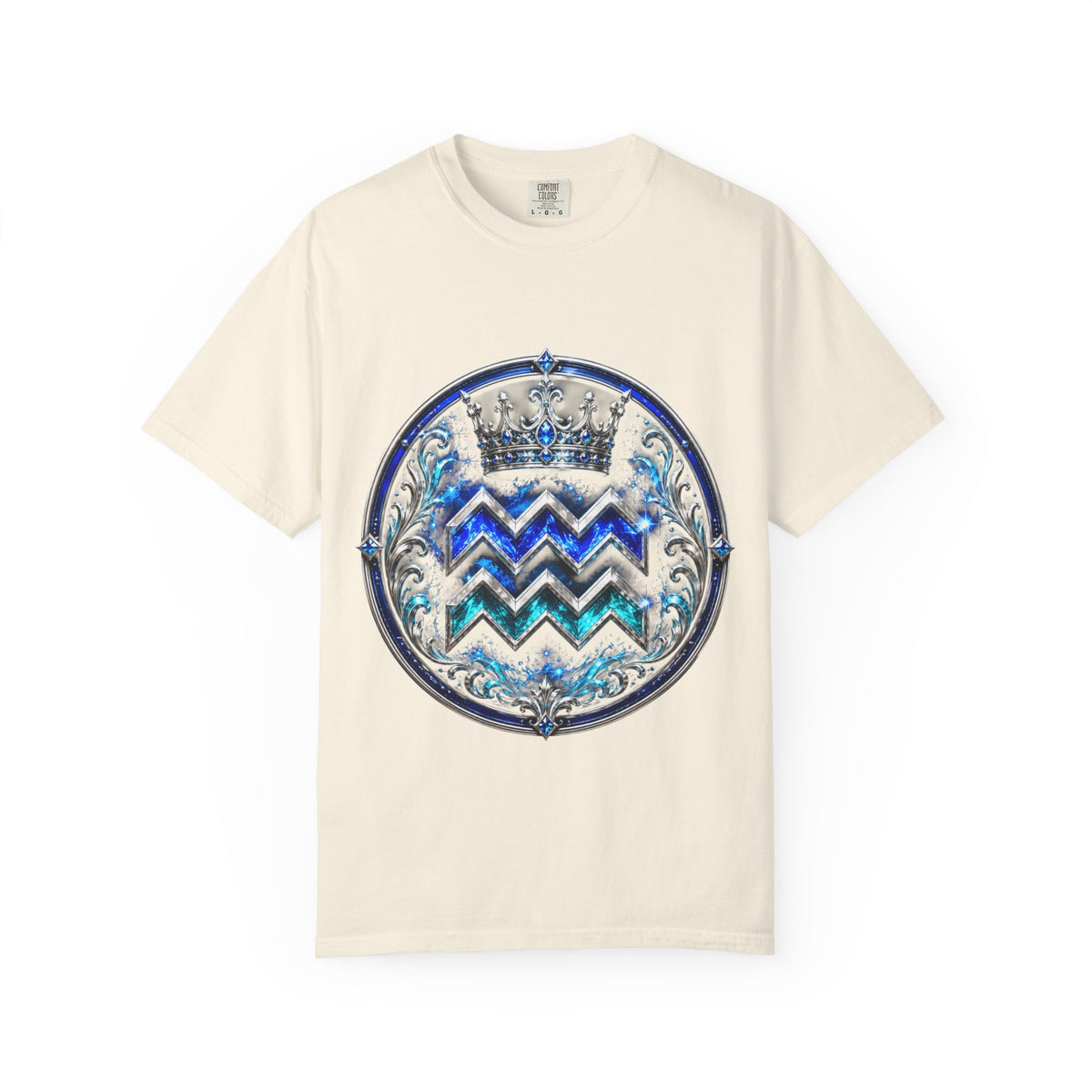Aquarius Zodiac T-Shirt – Mystical Water Bearer Astrology Tee