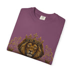 Kingdom Living Lion T-Shirt — Inspirational Christian Cross Floral Tee