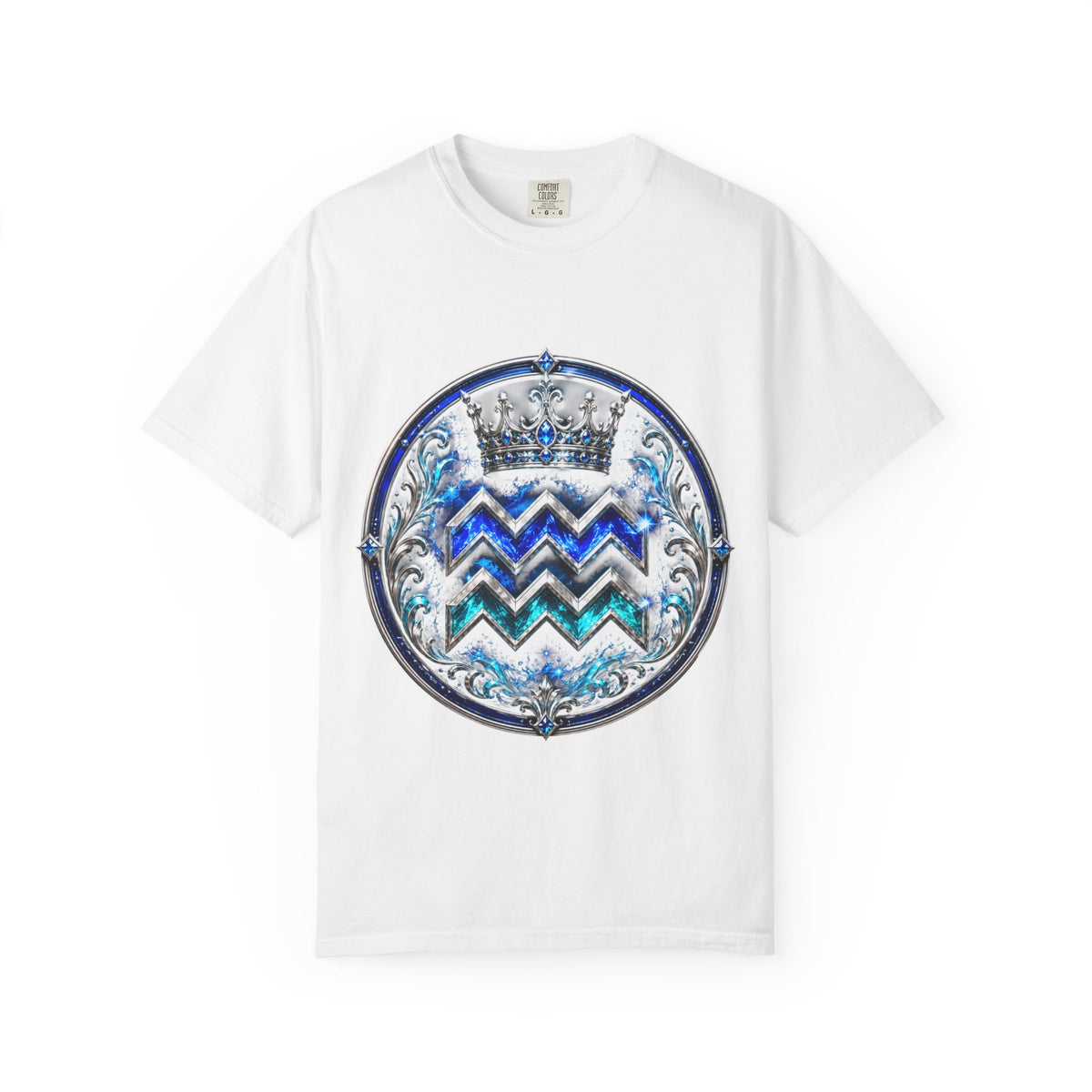 Aquarius Zodiac T-Shirt – Mystical Water Bearer Astrology Tee