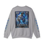Aquarius Zodiac Sweatshirt — Astrology Water-Bearer Crewneck