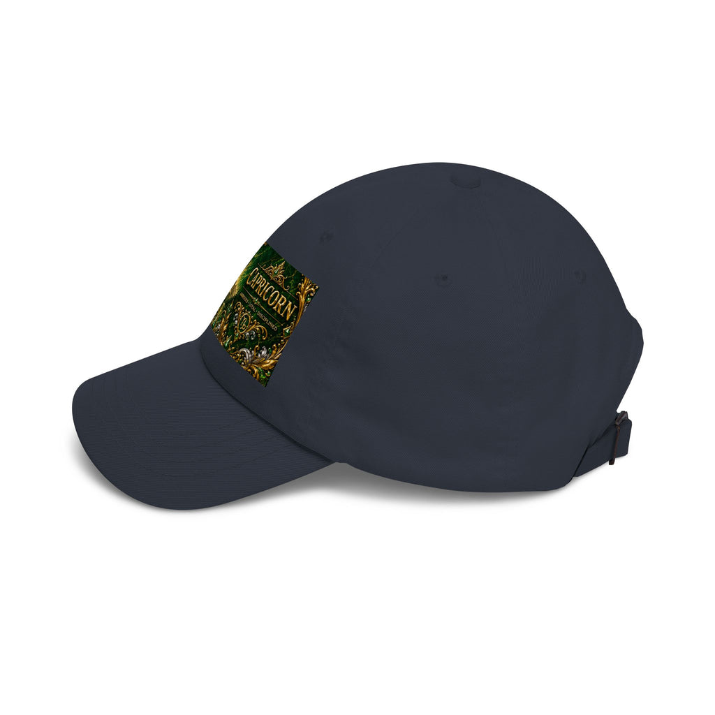 Capricorn Dad Hat — Zodiac Capricorn Goat Embroidered Baseball Cap