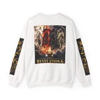 Revelation 6 Apocalypse Crewneck Sweatshirt — Four Horsemen Graphic