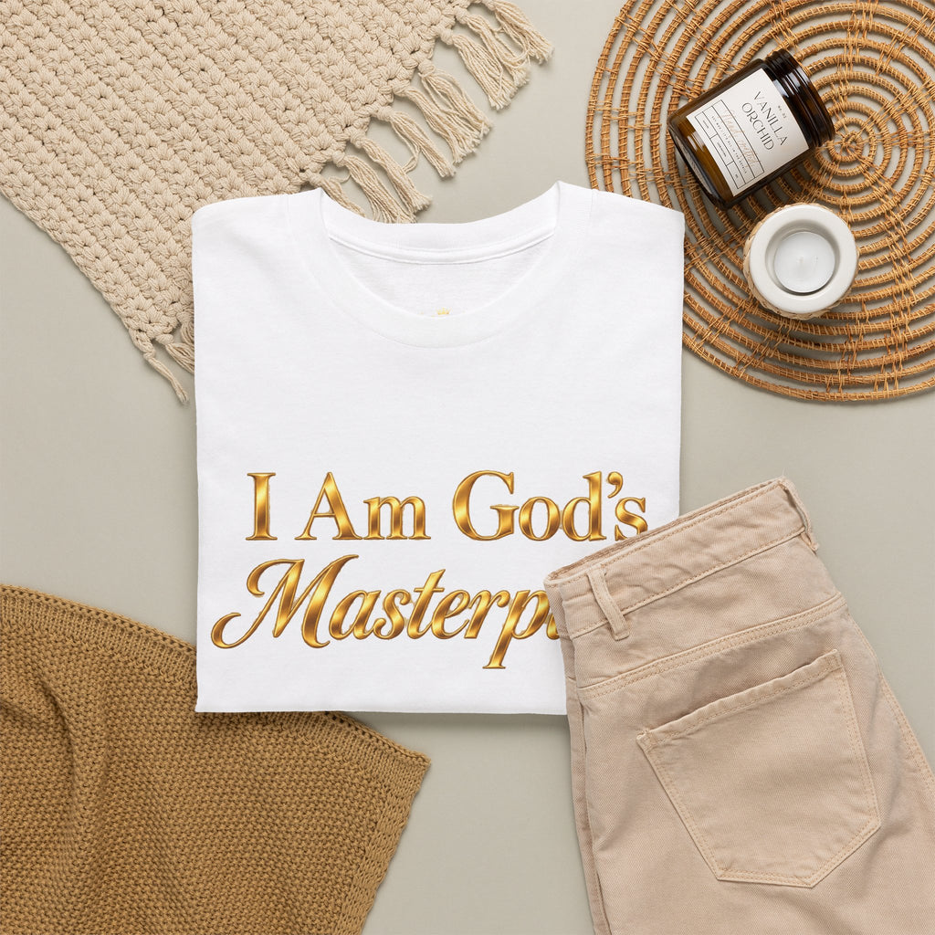 I Am God's Masterpiece Tee — Psalm 139:14 Christian Faith T-Shirt