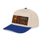 Aries Zodiac Baseball Cap — Ram Astrology Hat with 'Aries' Text