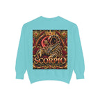 Scorpio Zodiac Sweatshirt — Regal Gold Scorpion Astrological Crewneck