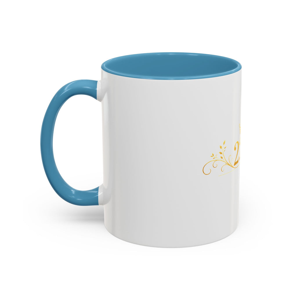 2226 Gold Crown Accent Coffee Mug — Elegant Number Keepsake (11/15oz)