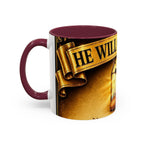 Religious Communion Mug — 'I Will Carry You' Coffee Cup (11oz/15oz)