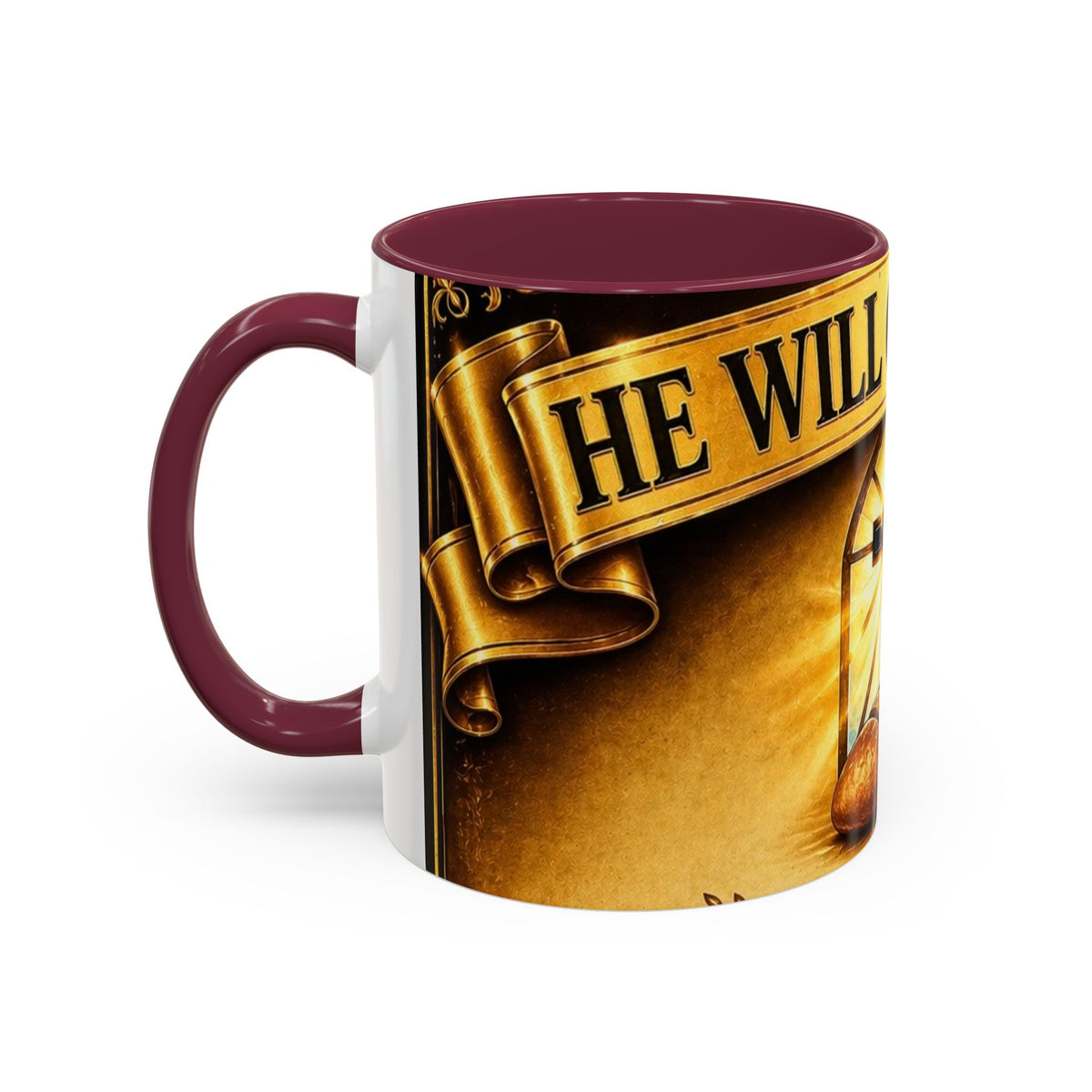 Religious Communion Mug — 'I Will Carry You' Coffee Cup (11oz/15oz)