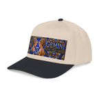 Gemini Zodiac Baseball Cap — Astrology Twins Embroidered Mid Profile Hat