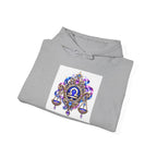Libra Zodiac Hoodie — Celestial Scales Astrology Graphic Pullover