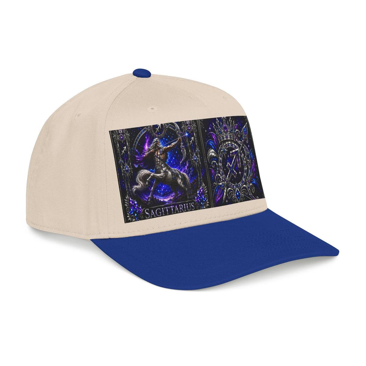 Sagittarius Zodiac Baseball Cap — Astrological Archer Mid Profile Hat