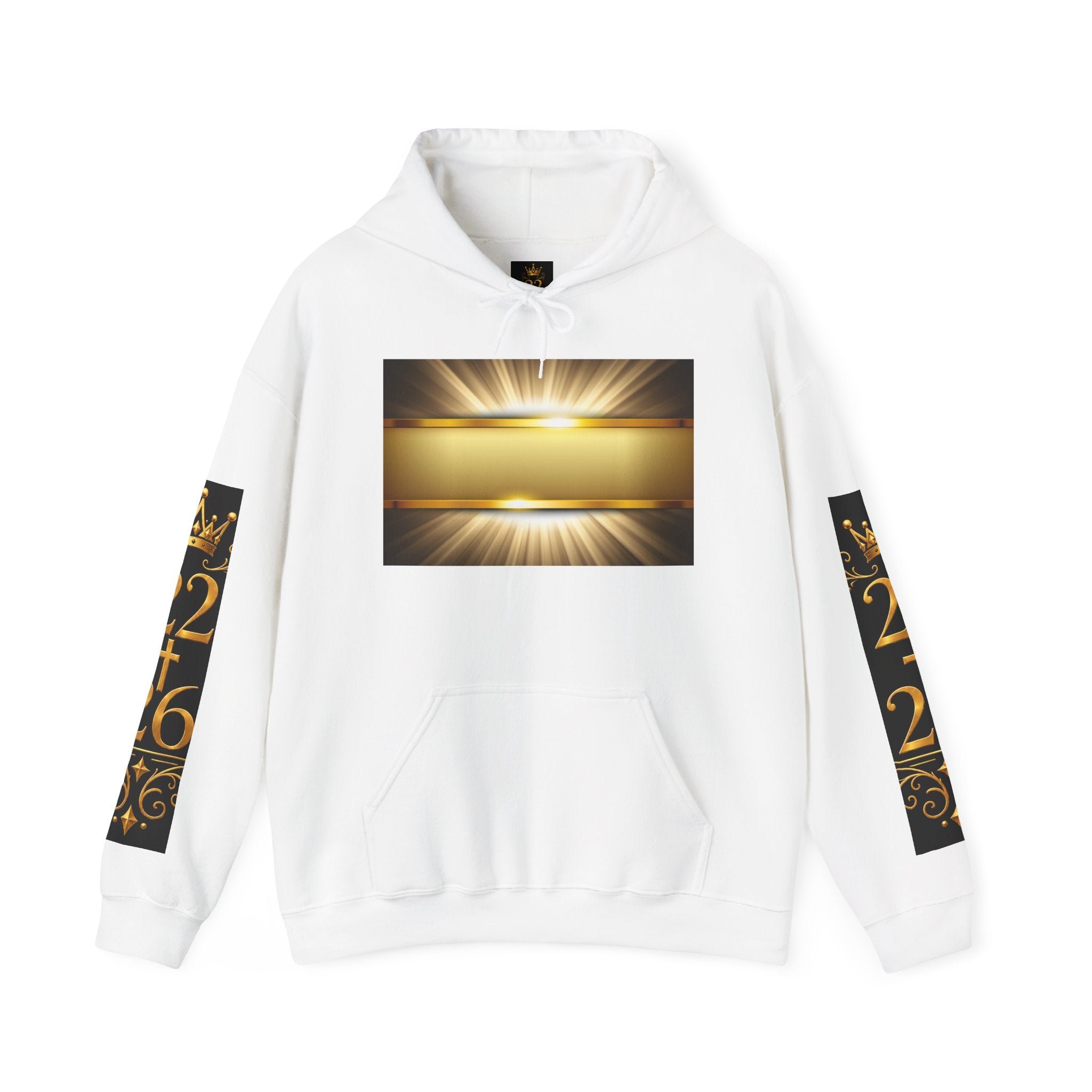 Harvest of the Earth Hoodie — Golden Vintage Apocalyptic Graphic Hooded Sweatshirt