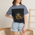 Lion Crest T-Shirt — Golden Crown 2226 Design