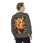 Revelation Chapter 1 Sweatshirt — Golden Christ Return Religious Crewneck