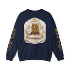 Lion & Cross Crewneck Sweatshirt — 2226 Psalm Christian Faith Pullover