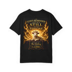 Christian Inspirational T-Shirt — "Speak Life" & "Still on the Throne" Faith Graphic Tee