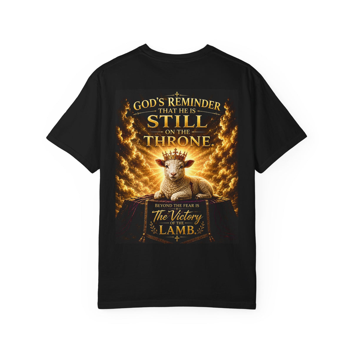 Christian Inspirational T-Shirt — "Speak Life" & "Still on the Throne" Faith Graphic Tee
