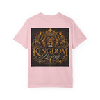 Kingdom Living Lion T-Shirt — Crowned Lion Faith Design (Matthew 6:33)