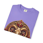 Aries Ram Zodiac T-Shirt — Bold Gold Astrology Tee