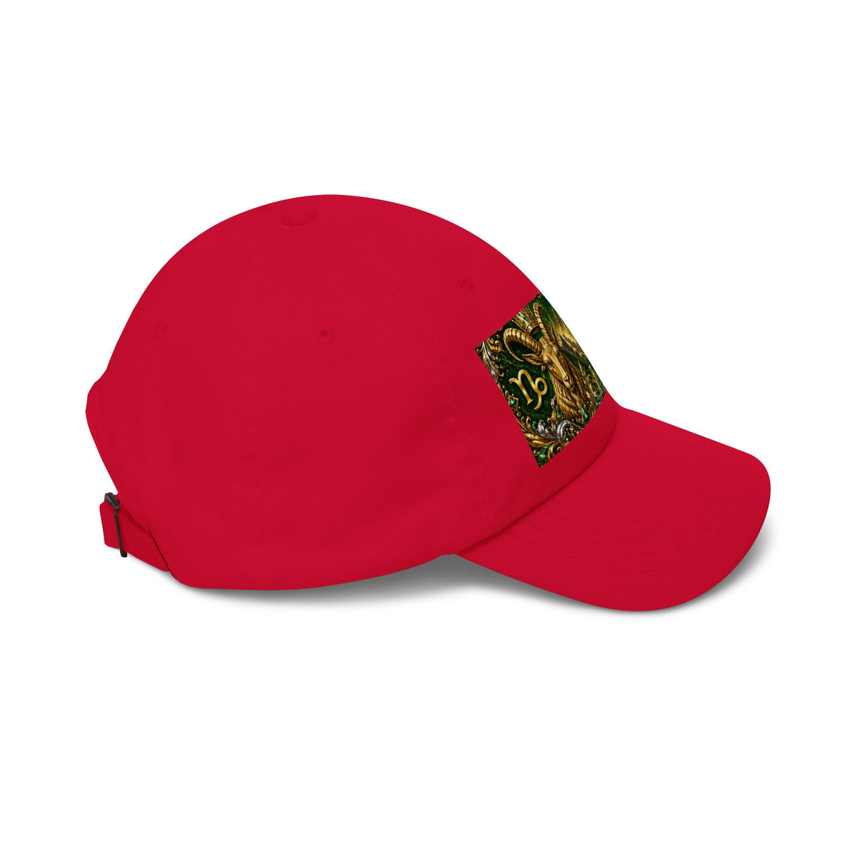 Capricorn Dad Hat — Zodiac Capricorn Goat Embroidered Baseball Cap