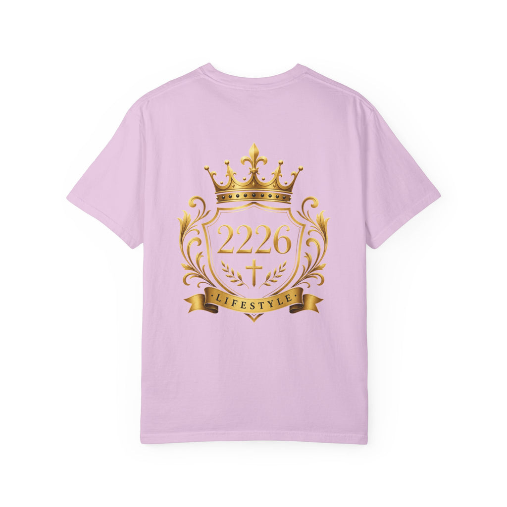 Royal Crest 2226 T-Shirt — Gold Crown Emblem Tee