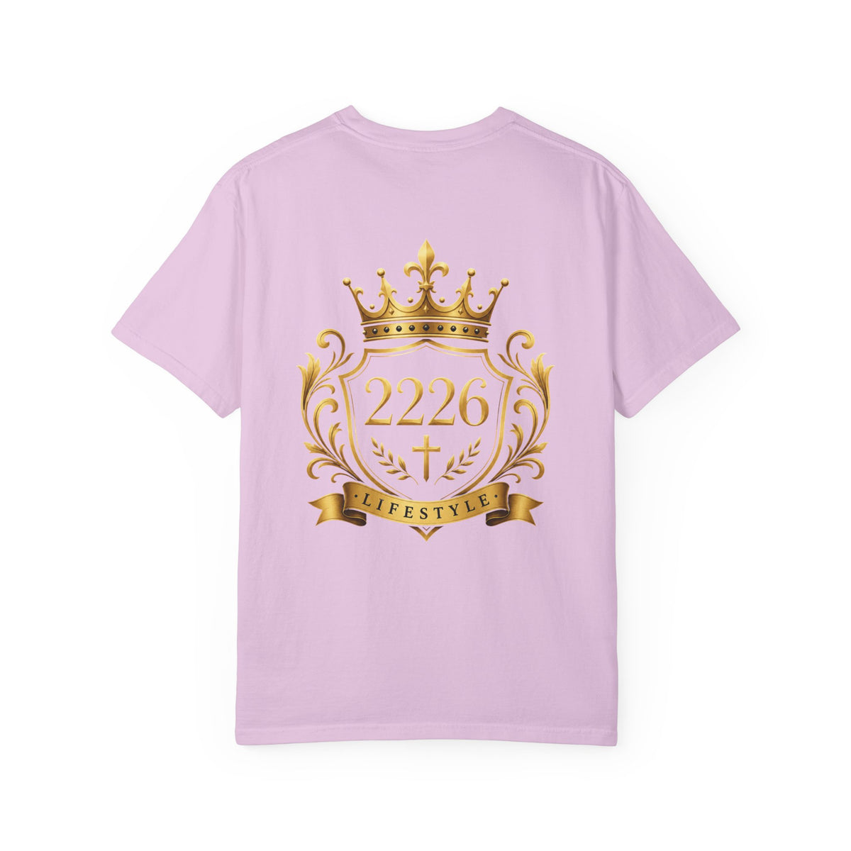 Royal Crest 2226 T-Shirt — Gold Crown Emblem Tee