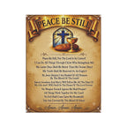 Garden Flag — "Peace Be Still" Inspirational Christian Banner