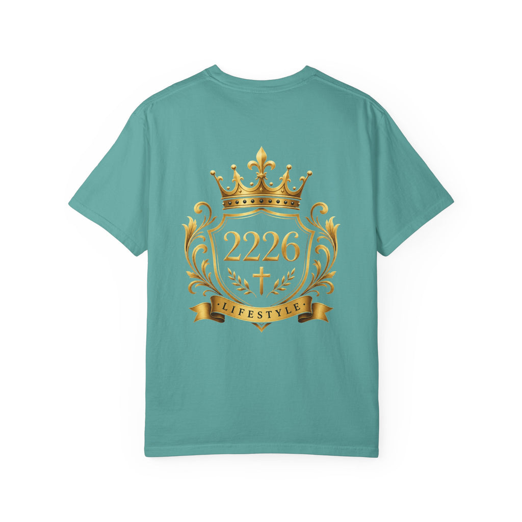 Royal Crest 2226 T-Shirt — Gold Crown Emblem Tee