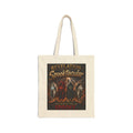 Spooktacular Revelation Halloween Tote Bag – Vintage Spooky Poster Canvas Tote