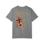 Christian Cross Floral T-Shirt — “You Don’t See This Everyday” Inspirational Tee
