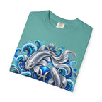 Pisces Zodiac T-Shirt — Illustrated Pisces Fish Astrology Tee