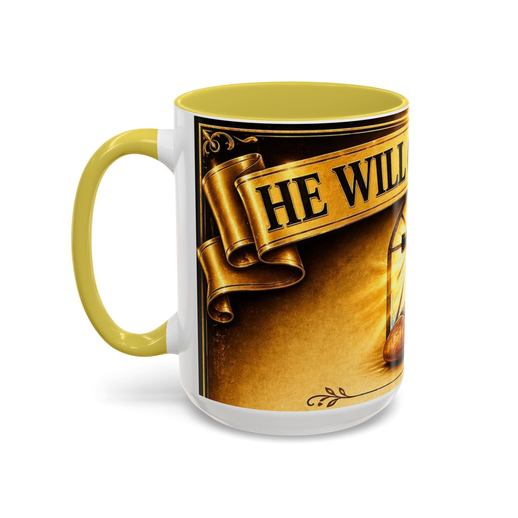Religious Communion Mug — 'I Will Carry You' Coffee Cup (11oz/15oz)