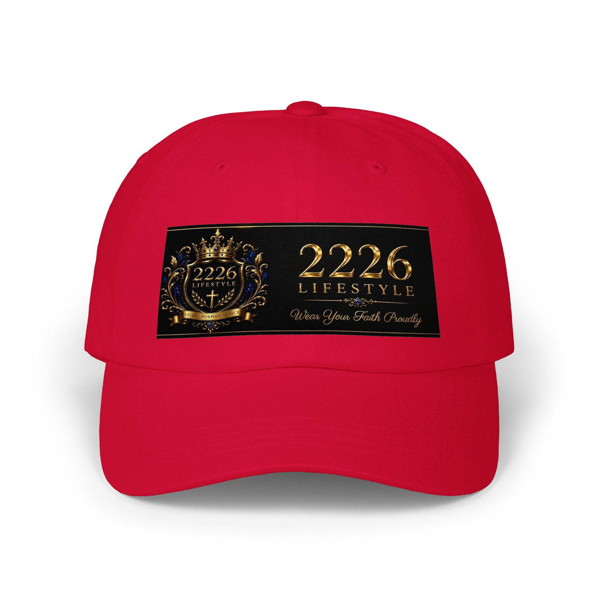 2226 Lifestyle Embroidered Dad Cap — Classic Crest Logo Hat