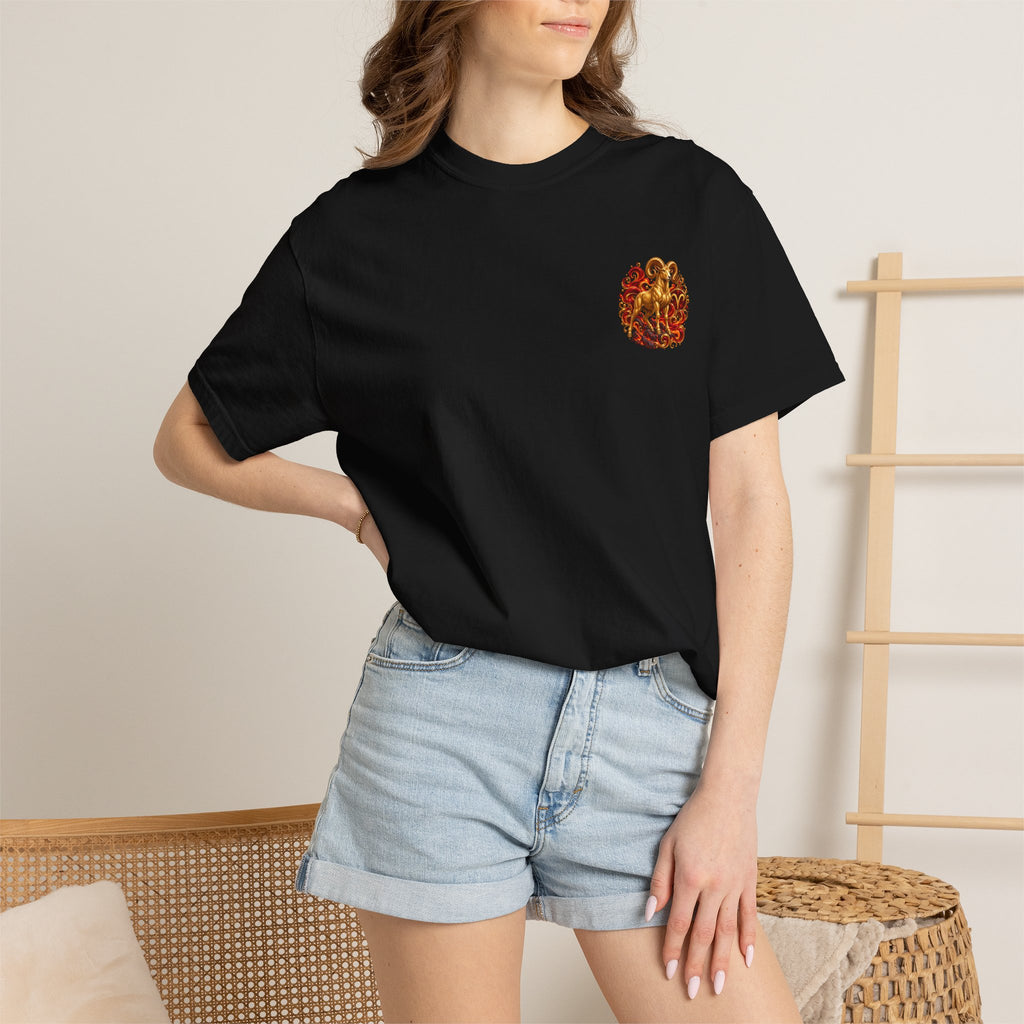 Aries Zodiac T-Shirt — Fiery Ram Astrology Tee