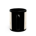 Gold Crown 2226 Black Coffee Mug – Elegant Anniversary or Birthday Gift