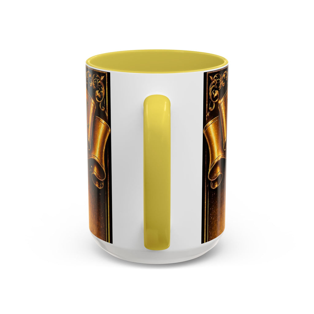 Peace Be Still Christian Coffee Mug — Communion Bread & Chalice Design