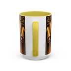 Peace Be Still Christian Coffee Mug — Communion Bread & Chalice Design