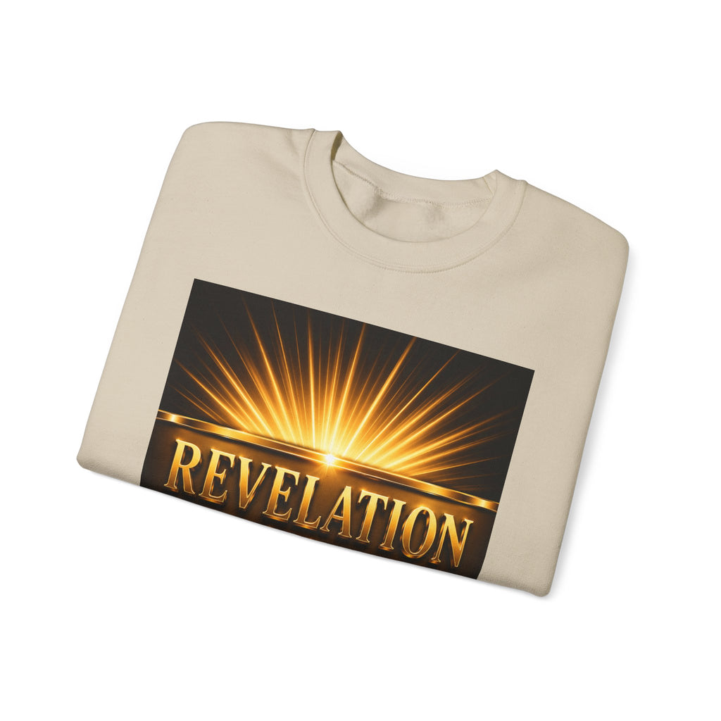 Revelation Chapter 1 Sweatshirt — Jesus Return Graphic Crewneck