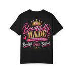 Finally Legal 21st Birthday T-Shirt — Personalized "Finally Legal" Front, "Beautifully Made" Back