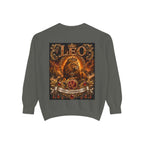 Leo Zodiac Lion Sweatshirt — Regal Astrology Graphic Crewneck
