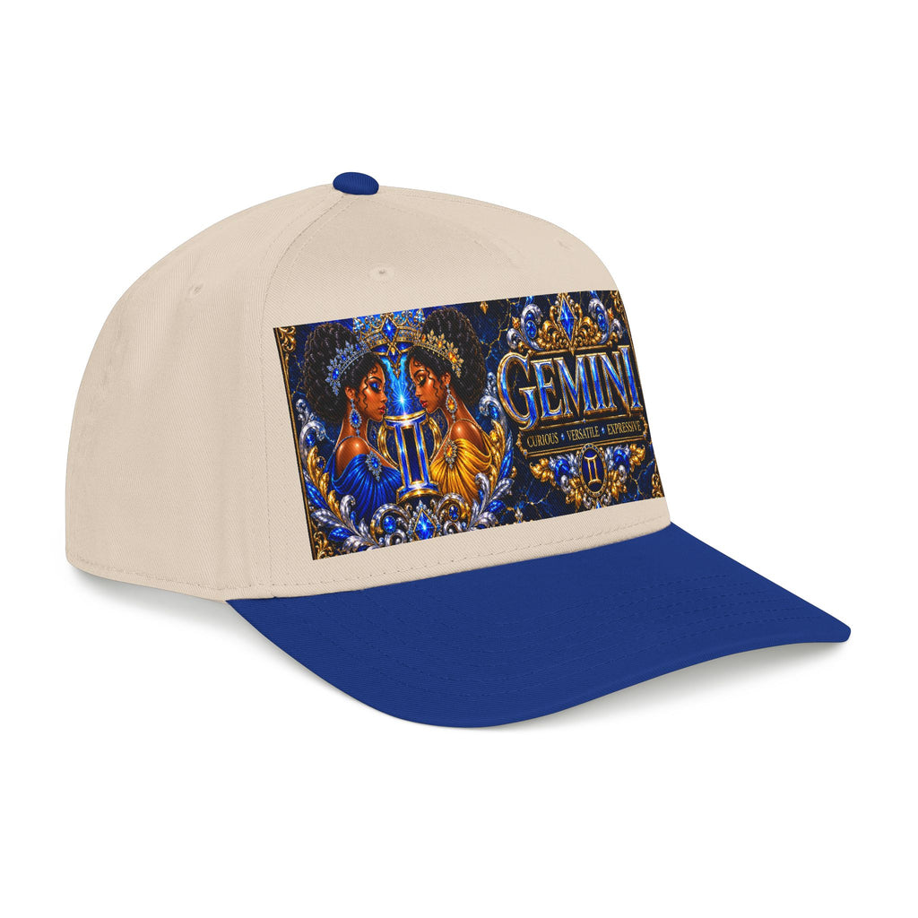 Gemini Zodiac Baseball Cap – Twin Stars Astrology Hat with Gemini Text