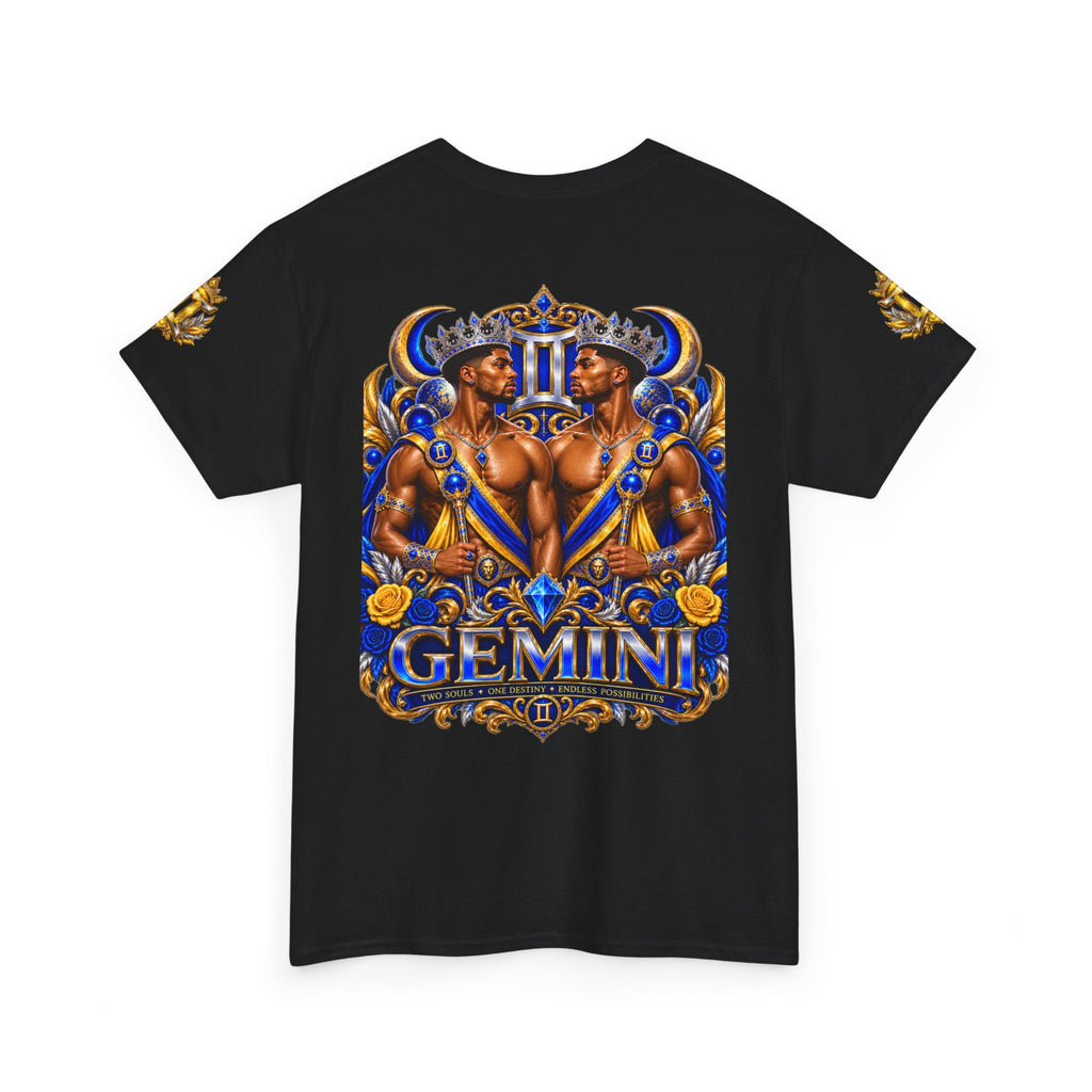 Gemini Zodiac T-Shirt — Bold Twin Astrology Tee