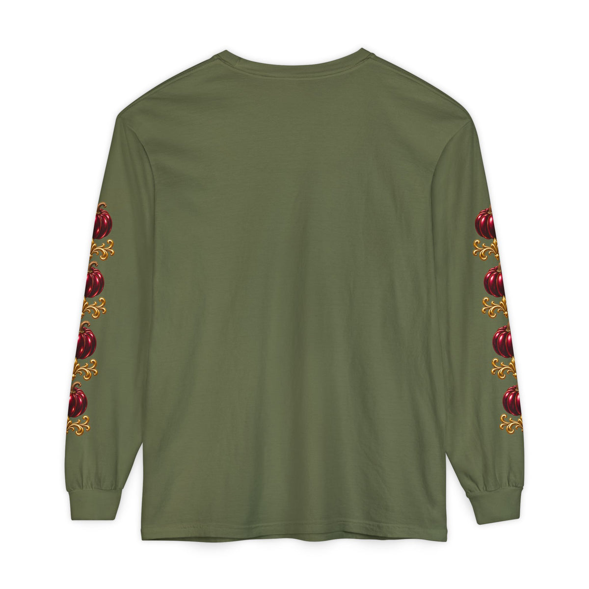 Pumpkin Sleeve Long Sleeve Tee