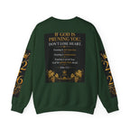 Pruning Hurts Crewneck Sweatshirt — Christian Encouragement Graphic