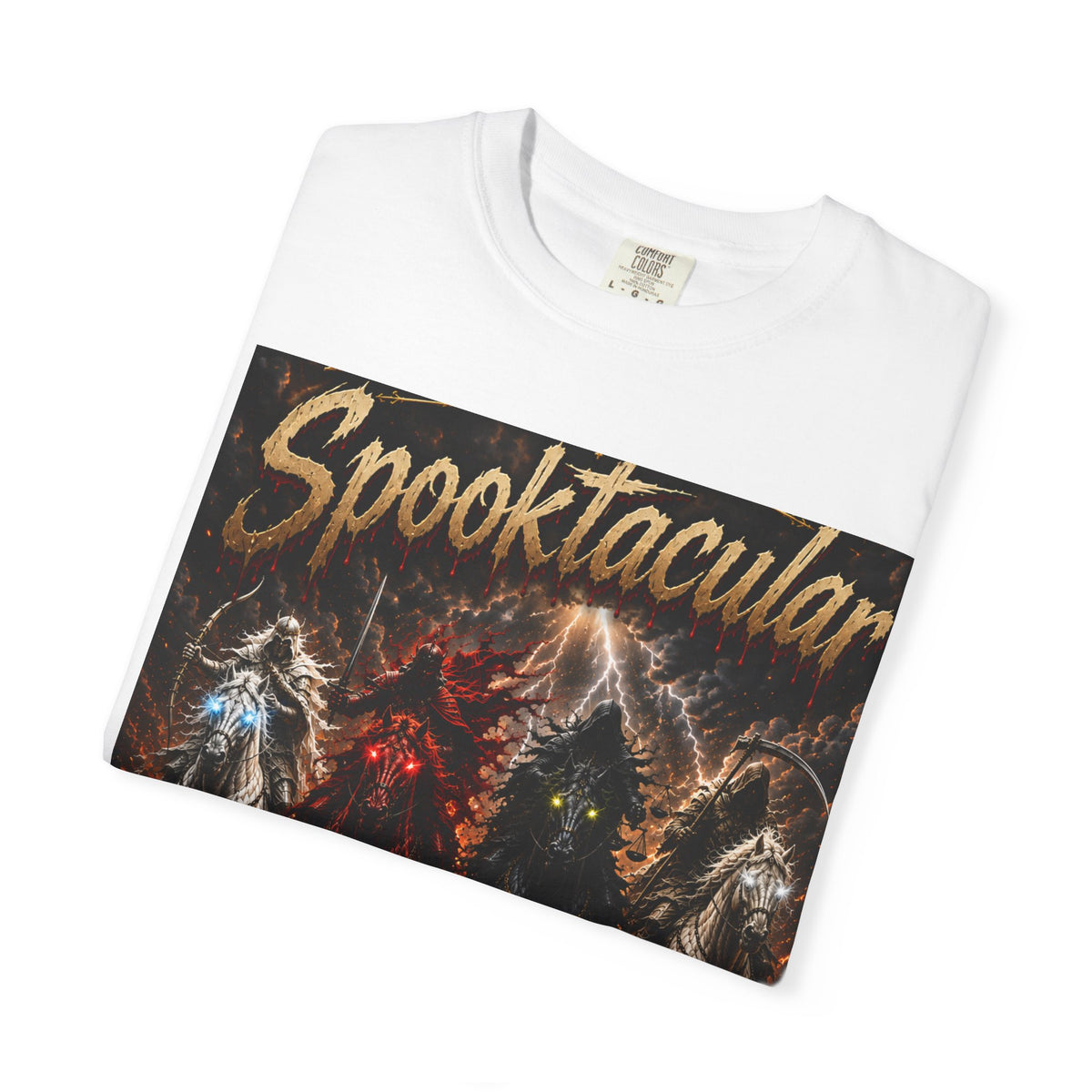 T-Shirt — "Spooktacular" & "The Victorious Lamb" Graphic Tee