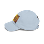 Revelation Chapter 14 Dad Cap — Vintage Gold Lettering Baseball Hat
