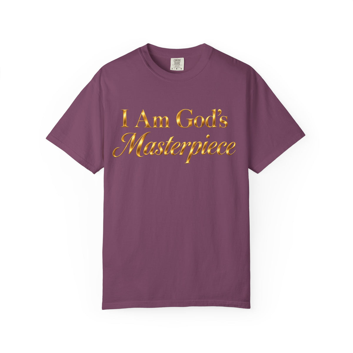 I Am God’s Masterpiece T-Shirt — Inspirational Christian Scripture Tee (Psalms 139:14)