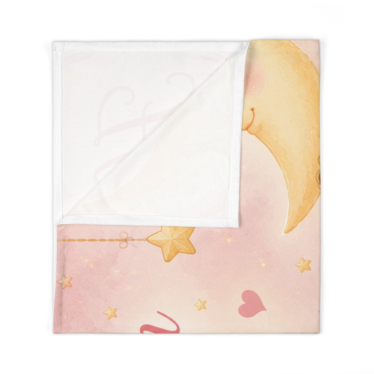 Infant & Toddler Blanket — "Heaven Has to Be Perfect Because You Are" Pink Sleeping Baby Swaddle